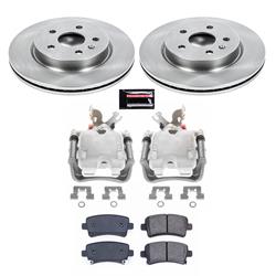 PowerStop Z17 Evolution Plus Stock Replacement Brake Kits with Calipers KCOE5547