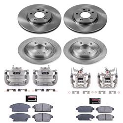 PowerStop Z17 Evolution Plus Stock Replacement Brake Kits with Calipers for 2012-2017 VERANO - KCOE5555B