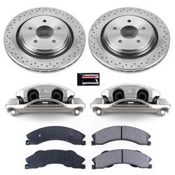PowerStop Z17 Evolution Plus Stock Replacement Brake Kits with Calipers KCOE5563
