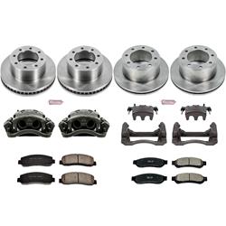 PowerStop Z17 Evolution Plus Stock Replacement Brake Kits with Calipers for 2010 F-350 SUPER DUTY - KCOE5573