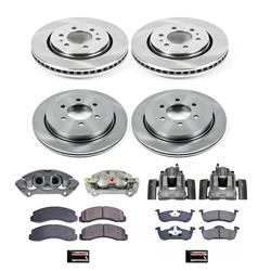 PowerStop Z17 Evolution Plus Stock Replacement Brake Kits with Calipers for 2010-2017 EXPEDITION, NAVIGATOR - KCOE5577