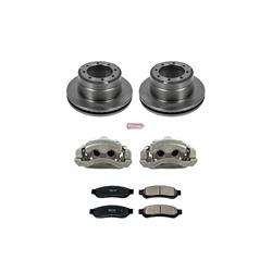 PowerStop Z17 Evolution Plus Stock Replacement Brake Kits with Calipers for 2010-2012 F-350 SUPER DUTY, F-450 SUPER DUTY - KCOE5579