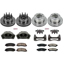 PowerStop Z17 Evolution Plus Stock Replacement Brake Kits with Calipers for 2010 F-350 SUPER DUTY - KCOE5587