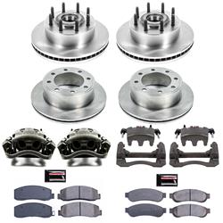 PowerStop Z17 Evolution Plus Stock Replacement Brake Kits with Calipers for 2009-2010 F-250 SUPER DUTY - KCOE5589