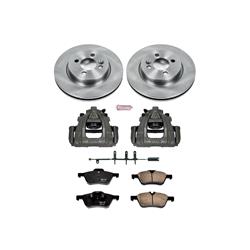 PowerStop Z17 Evolution Plus Stock Replacement Brake Kits with Calipers for 2007-2008 COOPER - KCOE5780