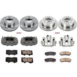 PowerStop Z17 Evolution Plus Stock Replacement Brake Kits with Calipers for 2010-2014 FJ CRUISER - KCOE5805