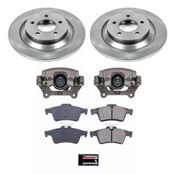 PowerStop Z17 Evolution Plus Stock Replacement Brake Kits with Calipers for 2008-2010 5 - KCOE5842