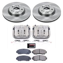 PowerStop Z17 Evolution Plus Stock Replacement Brake Kits with Calipers for 2011-2014 ODYSSEY - KCOE5857