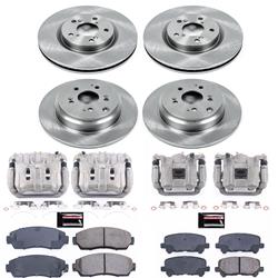 PowerStop Z17 Evolution Plus Stock Replacement Brake Kits with Calipers for 2011-2014 ODYSSEY - KCOE5858