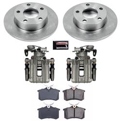 PowerStop Z17 Evolution Plus Stock Replacement Brake Kits with Calipers for 1999-2005 PASSAT - KCOE585