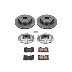 PowerStop Z17 Evolution Plus Stock Replacement Brake Kits with Calipers KCOE5861