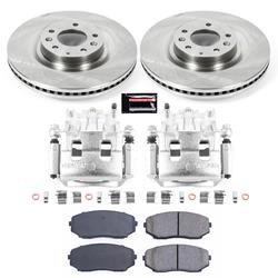 PowerStop Z17 Evolution Plus Stock Replacement Brake Kits with Calipers for 2011-2015 CX-9 - KCOE5878A