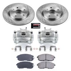 PowerStop Z17 Evolution Plus Stock Replacement Brake Kits with Calipers for 2007-2013 SX4 - KCOE5887