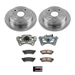 PowerStop Z17 Evolution Plus Stock Replacement Brake Kits with Calipers for 2007-2008 FORENZA, RENO - KCOE5898