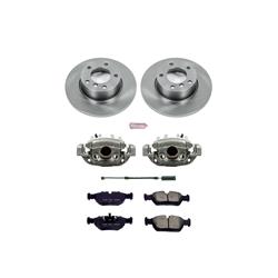 PowerStop Z17 Evolution Plus Stock Replacement Brake Kits with Calipers for 1999 318TI - KCOE590