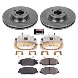PowerStop Z17 Evolution Plus Stock Replacement Brake Kits with Calipers for 2009-2011 GENESIS - KCOE5921