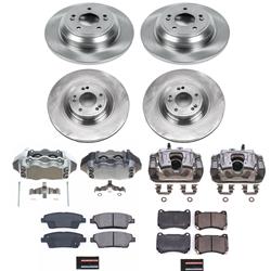PowerStop Z17 Evolution Plus Stock Replacement Brake Kits with Calipers for 2012-2014 GENESIS - KCOE5929