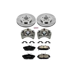 PowerStop Z17 Evolution Plus Stock Replacement Brake Kits with Calipers for 2012 MUSTANG - KCOE5941