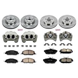 PowerStop Z17 Evolution Plus Stock Replacement Brake Kits with Calipers for 2011-2014 MUSTANG - KCOE5943