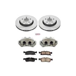 PowerStop Z17 Evolution Plus Stock Replacement Brake Kits with Calipers for 2011-2017 DURANGO, 2011-2016 GRAND CHEROKEE - KCOE5951