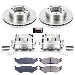 PowerStop Z17 Evolution Plus Stock Replacement Brake Kits with Calipers for 2005-2016 F-450 SUPER DUTY, F-550 SUPER DUTY - KCOE5964