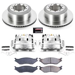 PowerStop Z17 Evolution Plus Stock Replacement Brake Kits with Calipers for 2005-2016 F-450 SUPER DUTY, F-550 SUPER DUTY, 2006-2009 LCF - KCOE5966