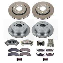 PowerStop Z17 Evolution Plus Stock Replacement Brake Kits with Calipers for 2010-2011 F-150 - KCOE5973