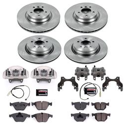PowerStop Z17 Evolution Plus Stock Replacement Brake Kits with Calipers KCOE6057