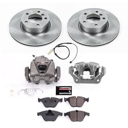 PowerStop Z17 Evolution Plus Stock Replacement Brake Kits with Calipers for 2011-2013 328I - KCOE6073A