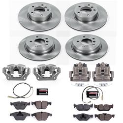 PowerStop Z17 Evolution Plus Stock Replacement Brake Kits with Calipers for 2011-2013 328I XDRIVE - KCOE6074