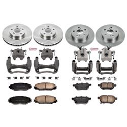 Power Stop KCOE6076 Autospecialty 1-Click OE Replacement Brake Kit with Calipers 