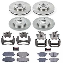 PowerStop Z17 Evolution Plus Stock Replacement Brake Kits with Calipers for 2011-2016 TC - KCOE6076