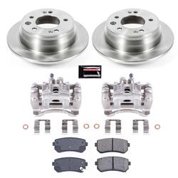 PowerStop Z17 Evolution Plus Stock Replacement Brake Kits with Calipers for 2011-2016 SPORTAGE, 2010-2015 TUCSON - KCOE6093A