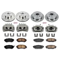 PowerStop Z17 Evolution Plus Stock Replacement Brake Kits with Calipers for 2008-2010 IMPREZA - KCOE6110