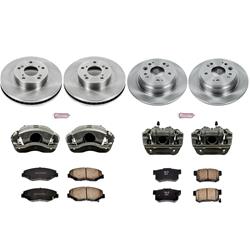 PowerStop Z17 Evolution Plus Stock Replacement Brake Kits with Calipers for 2002-2004 CR-V - KCOE6171