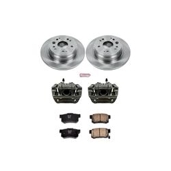 PowerStop Z17 Evolution Plus Stock Replacement Brake Kits with Calipers for 2002-2004 CR-V - KCOE6172