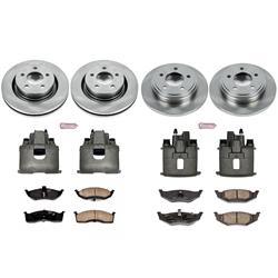 PowerStop Z17 Evolution Plus Stock Replacement Brake Kits with Calipers for 2000-2004 CONCORDE, INTREPID - KCOE6178