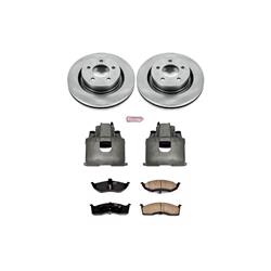 PowerStop Z17 Evolution Plus Stock Replacement Brake Kits with Calipers for 2000-2004 CONCORDE, INTREPID - KCOE6179