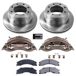 PowerStop Z17 Evolution Plus Stock Replacement Brake Kits with Calipers KCOE6257