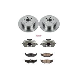 PowerStop Z17 Evolution Plus Stock Replacement Brake Kits with Calipers for 2001-2007 PT CRUISER - KCOE6266B