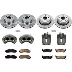 PowerStop Z17 Evolution Plus Stock Replacement Brake Kits with Calipers for 2010-2011 RANGER - KCOE6273