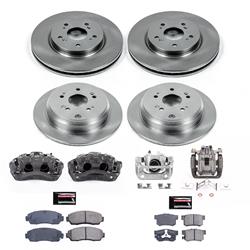 PowerStop Z17 Evolution Plus Stock Replacement Brake Kits with Calipers for 2012-2016 CR-V - KCOE6305