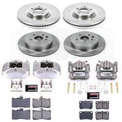 PowerStop Z17 Evolution Plus Stock Replacement Brake Kits with Calipers KCOE6354