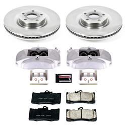 PowerStop Z17 Evolution Plus Stock Replacement Brake Kits with Calipers KCOE6355