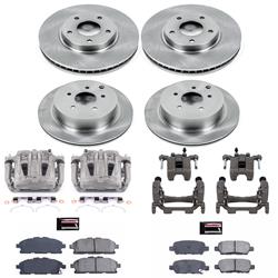PowerStop Z17 Evolution Plus Stock Replacement Brake Kits with Calipers for 2011-2017 QUEST - KCOE6361