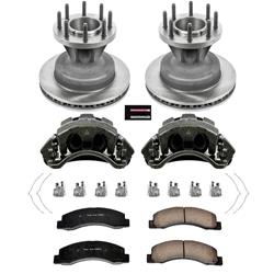 PowerStop Z17 Evolution Plus Stock Replacement Brake Kits with Calipers for 2003-2004 F-350 SUPER DUTY - KCOE6383