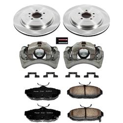 PowerStop Z17 Evolution Plus Stock Replacement Brake Kits with Calipers for 2013-2014 MUSTANG - KCOE6402