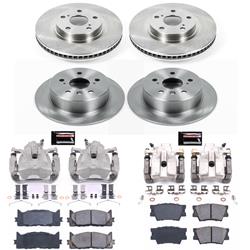 PowerStop Z17 Evolution Plus Stock Replacement Brake Kits with Calipers KCOE6480