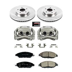 PowerStop Z17 Evolution Plus Stock Replacement Brake Kits with Calipers KCOE6496