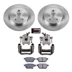 PowerStop Z17 Evolution Plus Stock Replacement Brake Kits with Calipers for 2011-2017 CT200H - KCOE6498